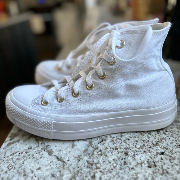White Platform Converse - Picture 6 of 9
